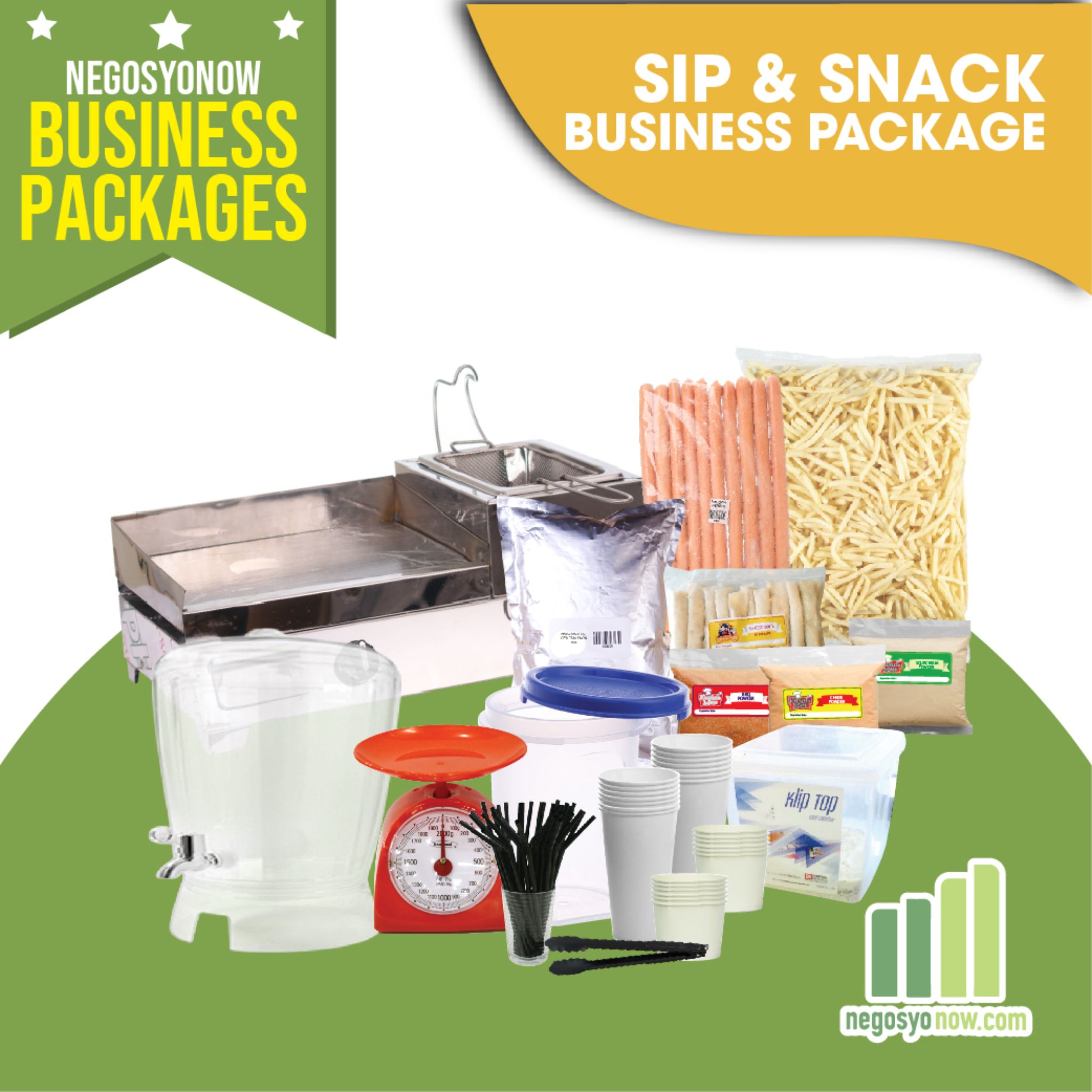 Sip and Snack Negosyo Package